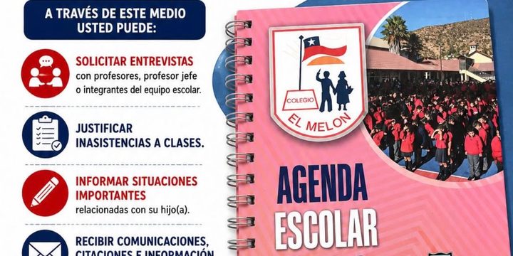 La agenda escolar nos mantiene conectados.