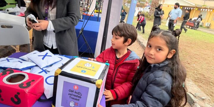 Educación Parvularia presente en la Feria Comunal de SENDA Previene